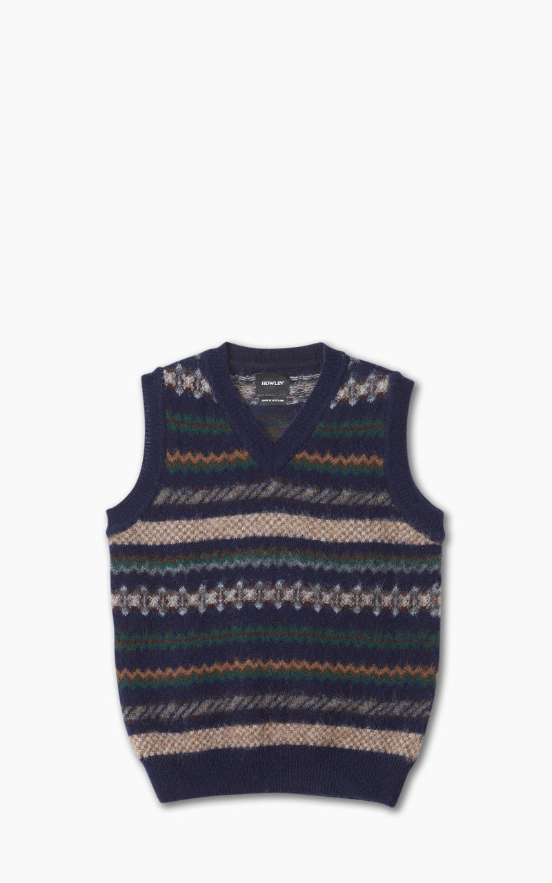 Howlin' A Magic Eye Vest Navy