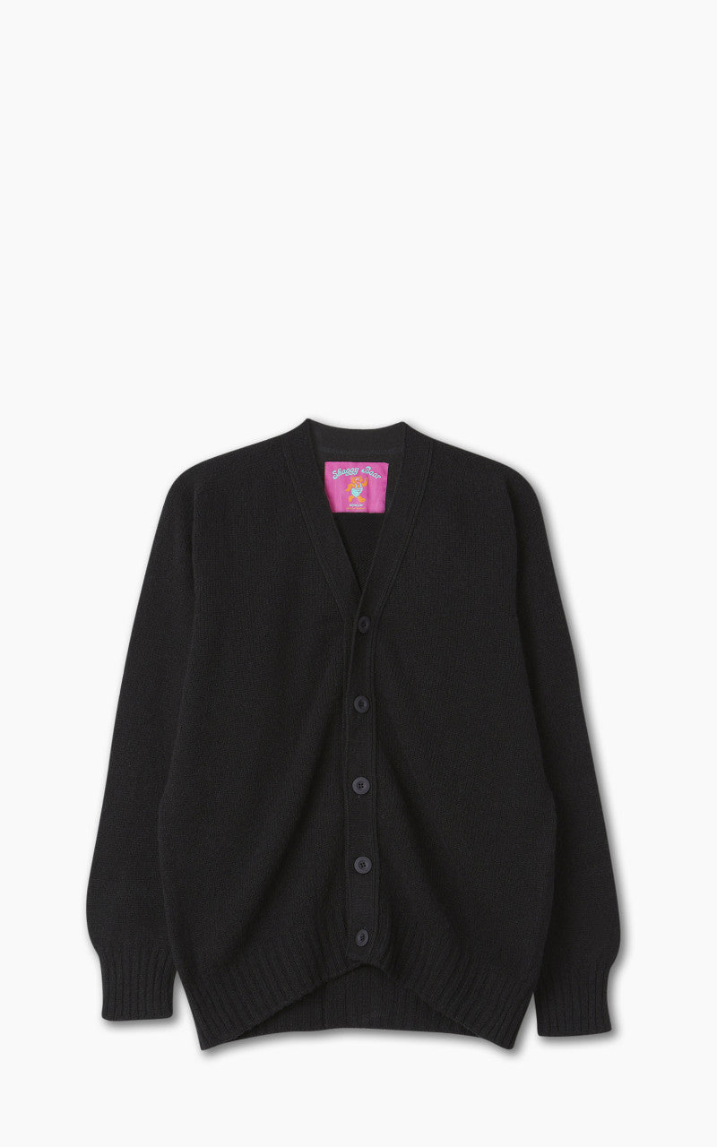 Howlin' Shaggy Bear Cardigan Black