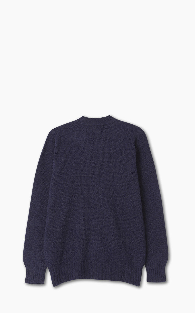 Howlin' Shaggy Bear Cardigan Navy