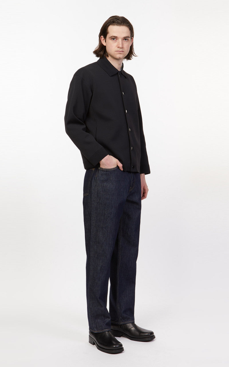 Auralee Hard Twist Denim Wide Pants Indigo