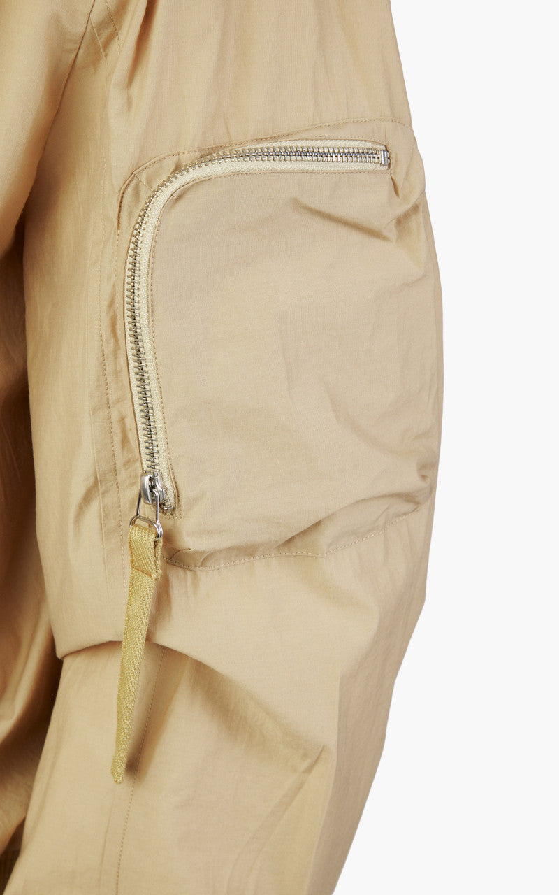 Helmut Lang Nylon Bomber Uniform Khaki