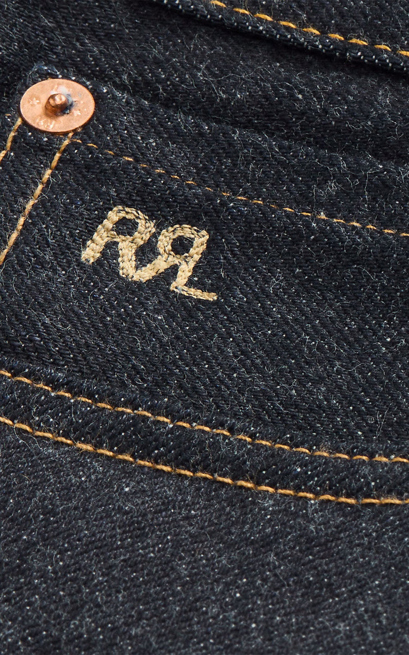 RRL High Slim East-West Selvedge Jean East/West Rinse