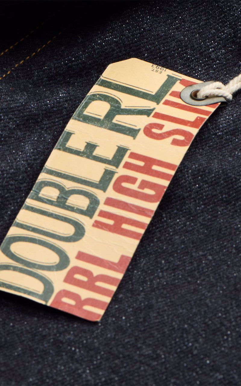 RRL High Slim East-West Selvedge Jean East/West Rinse