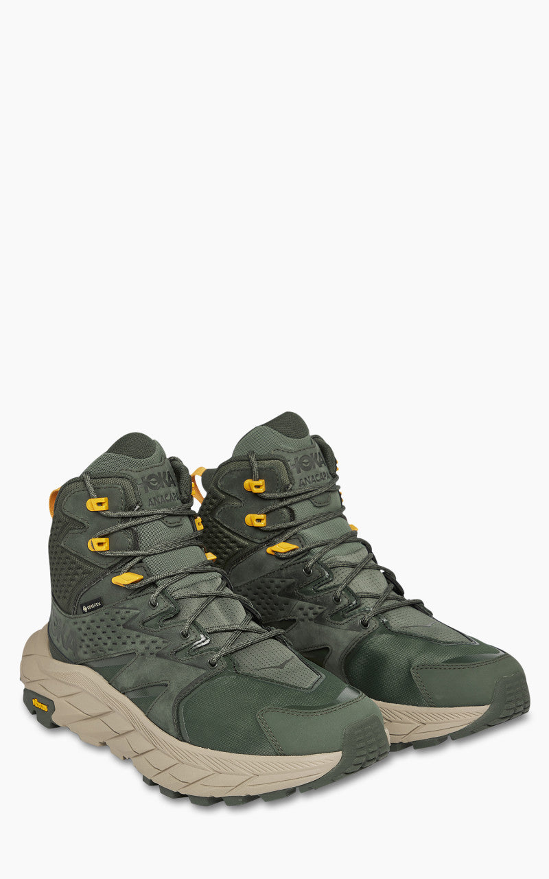 HOKA Anacapa Mid Gore-Tex Thyme/Radiant Yellow