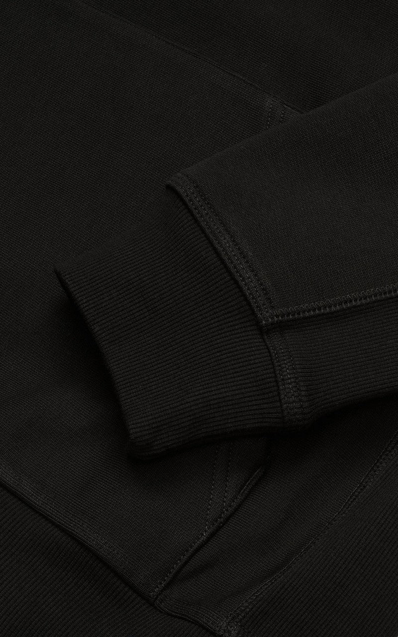Carhartt WIP Hooded American Script Sweatshirt Black