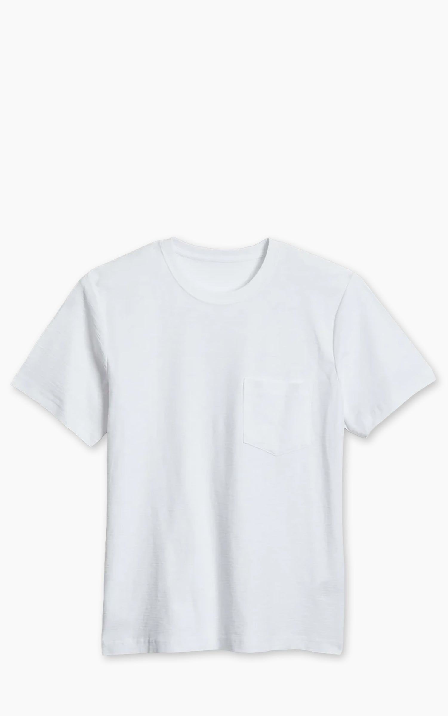 House Of Blanks Slub Pocket T-Shirt 2-Pack White