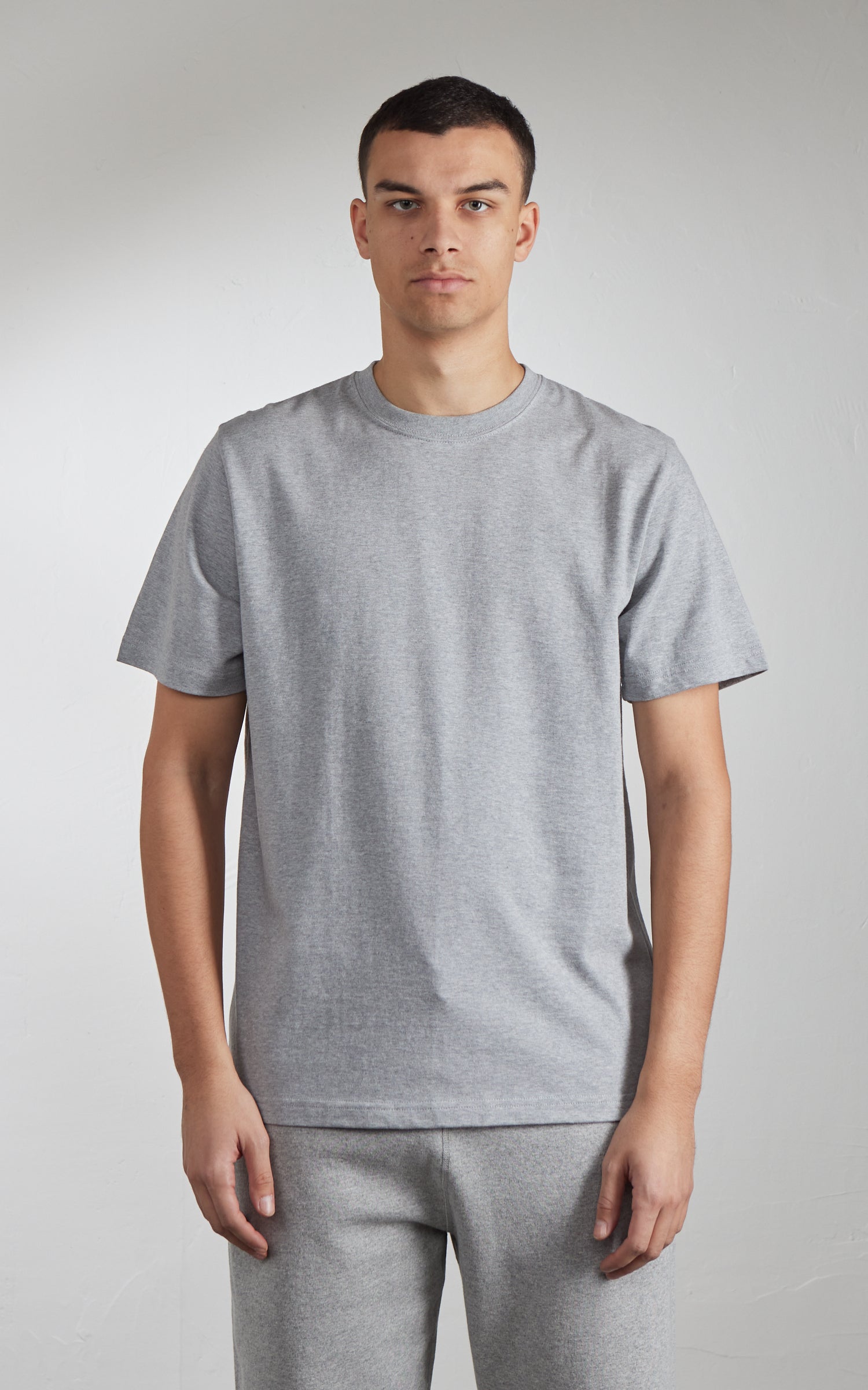 House Of Blanks Heavyweight T-Shirt Heather Grey