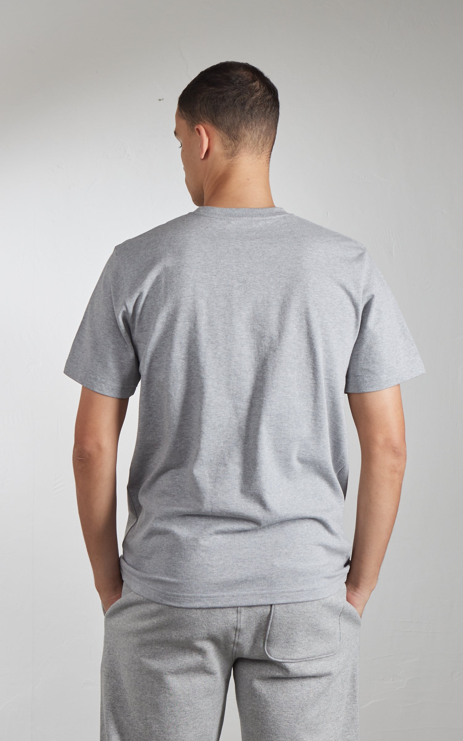 House Of Blanks Heavyweight T-Shirt Heather Grey