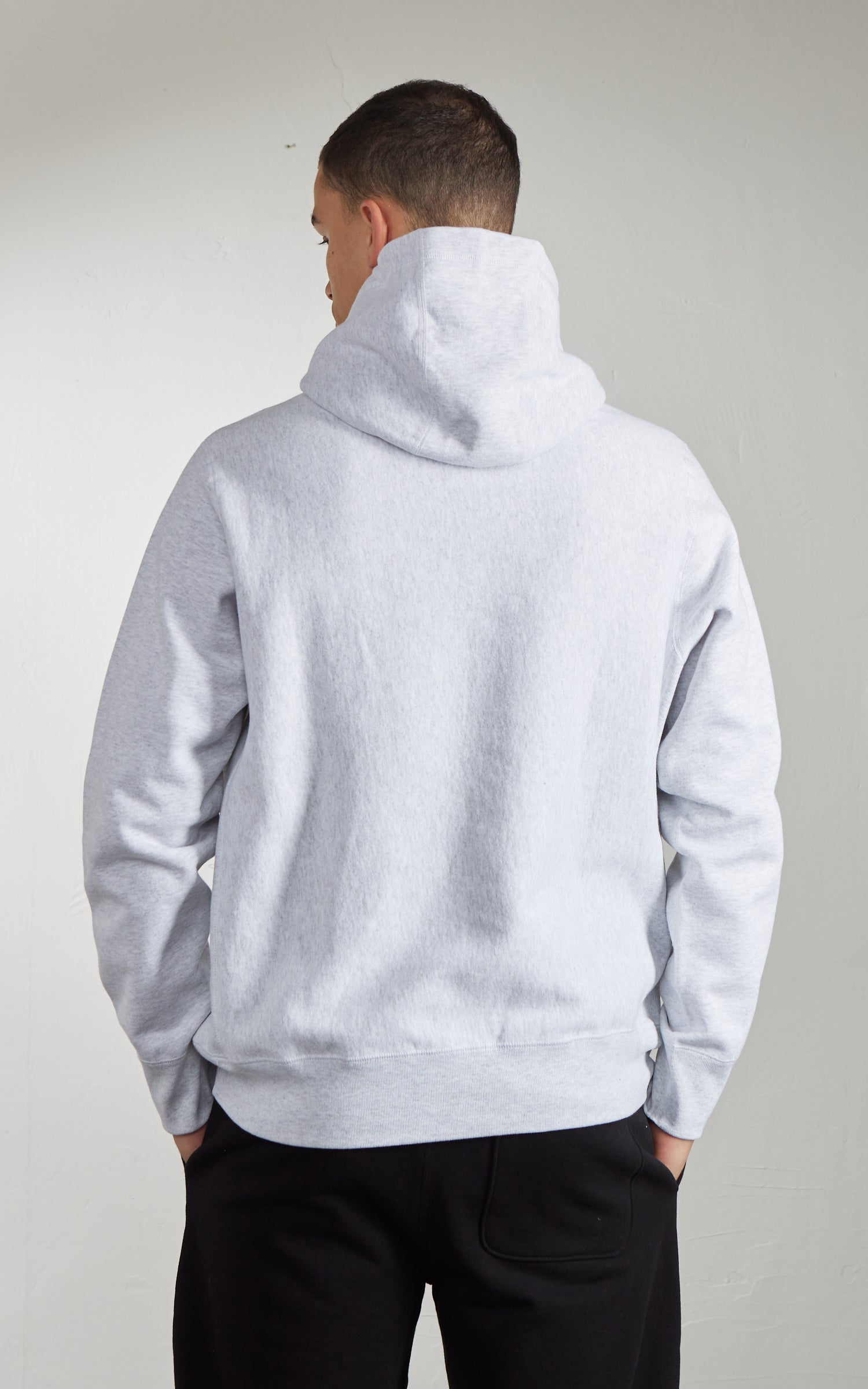 House Of Blanks Heavyweight Pullover Hoodie Heather Ash