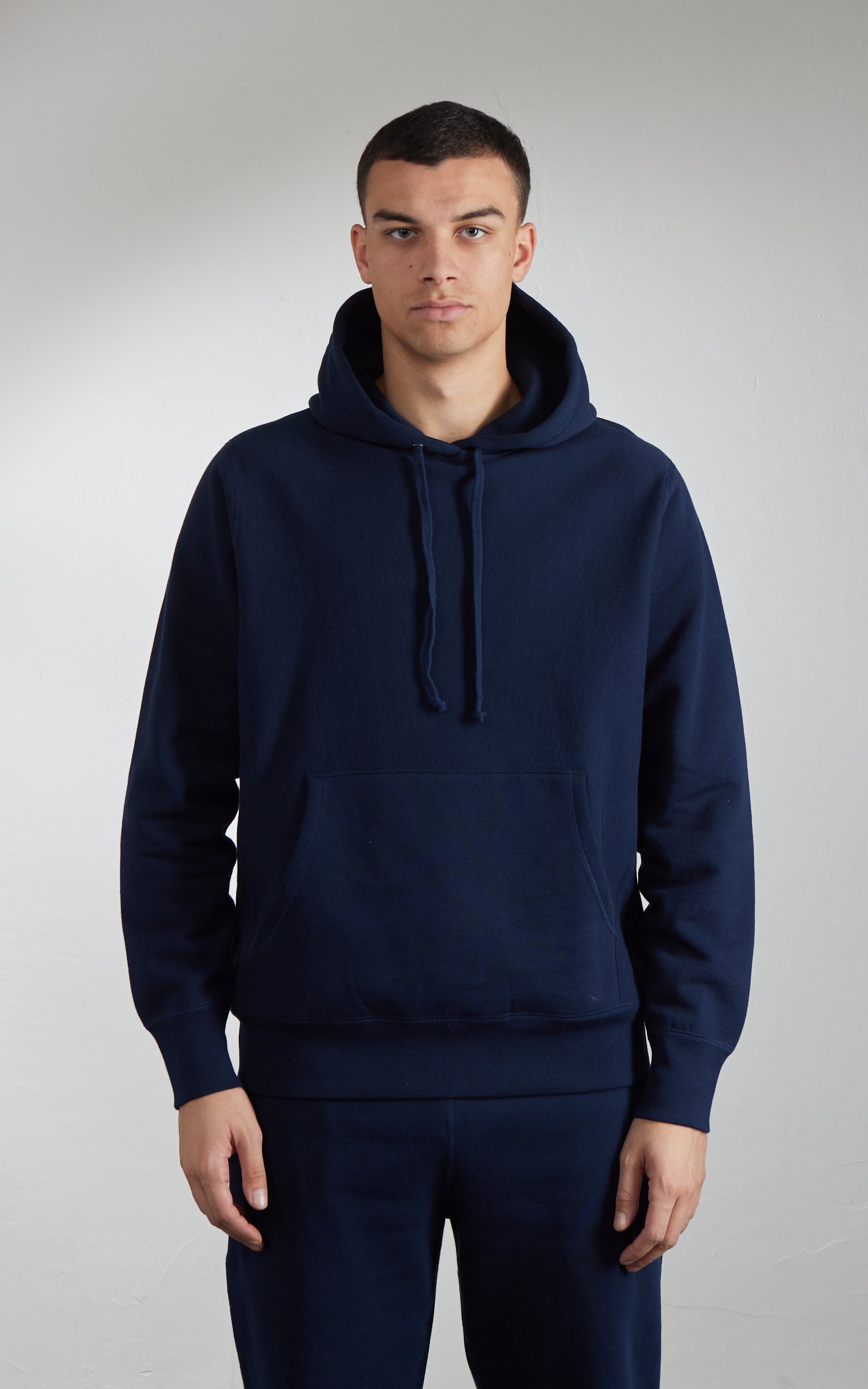 House Of Blanks Heavyweight Pullover Hoodie Navy