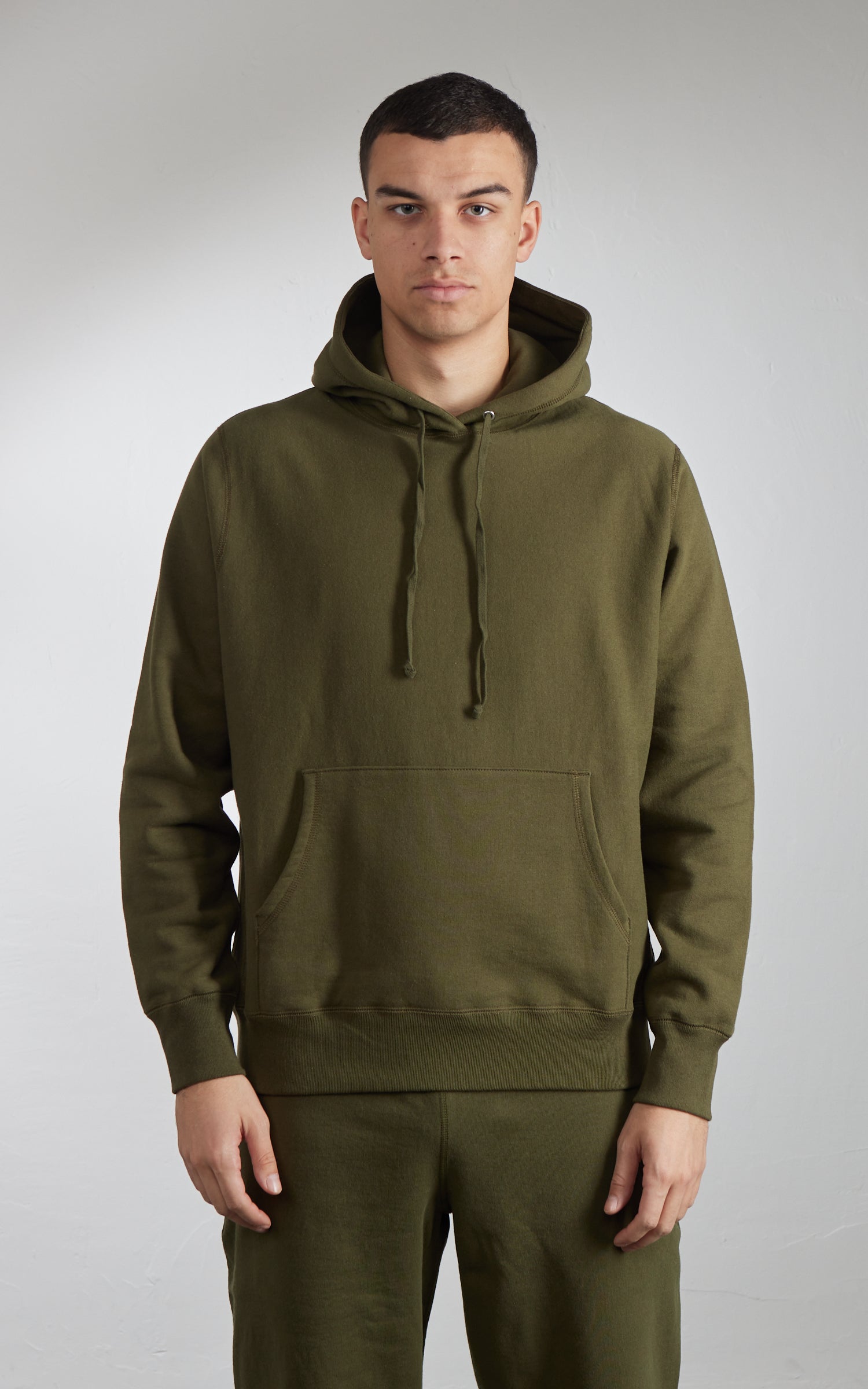 House Of Blanks Heavyweight Pullover Hoodie Olive Drab