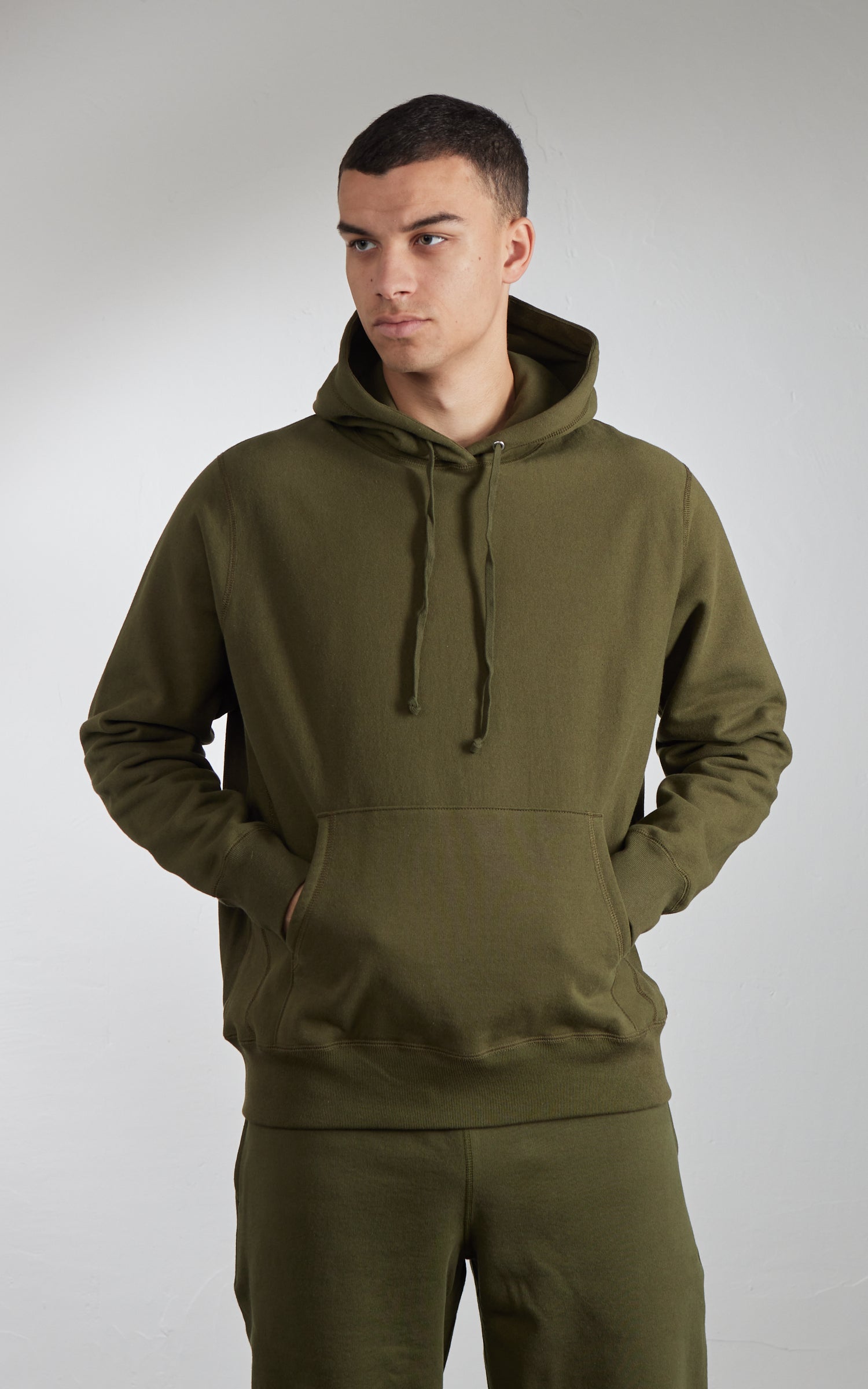 House Of Blanks Heavyweight Pullover Hoodie Olive Drab