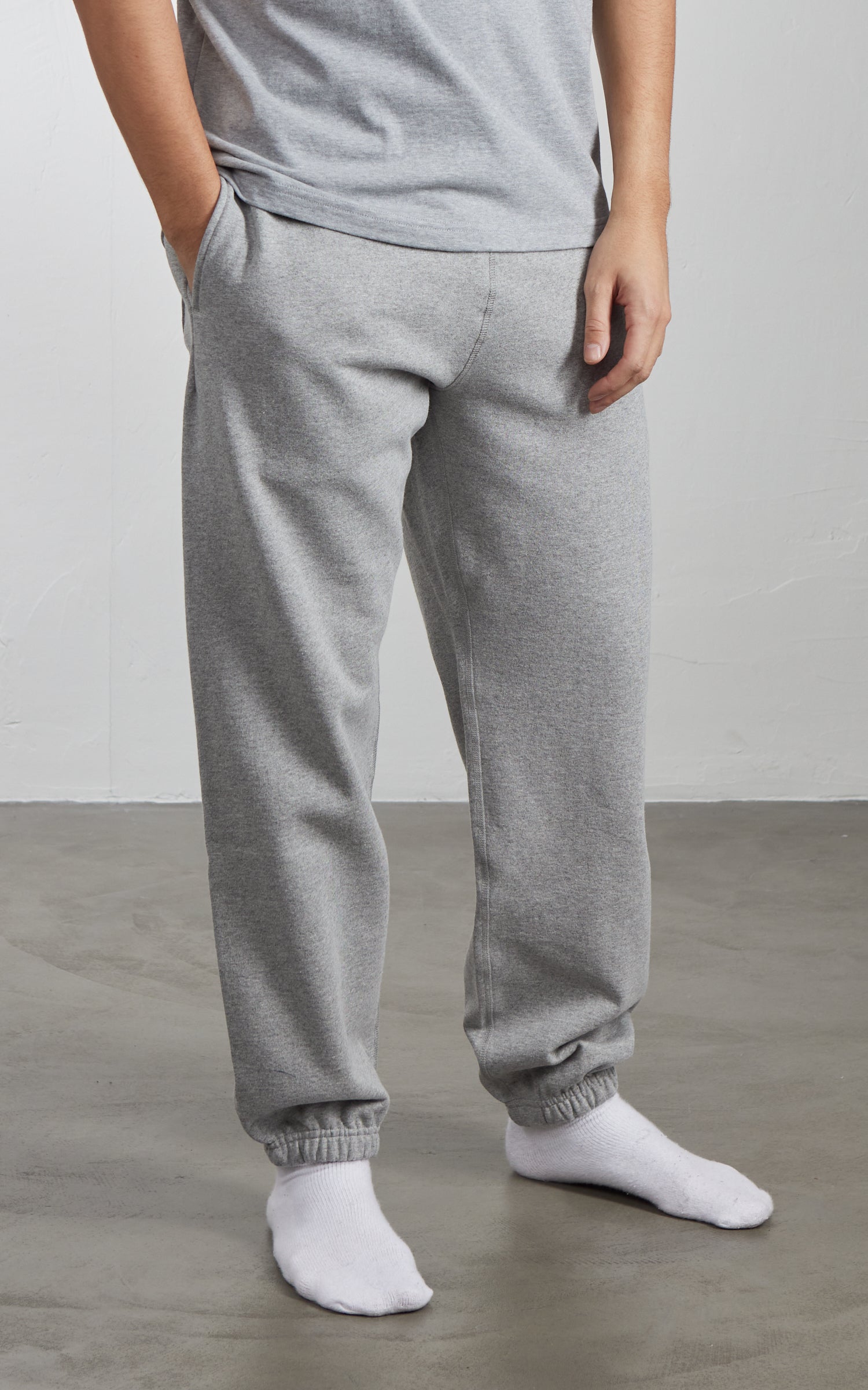 House Of Blanks Heavyweight Sweatpant Heather Grey