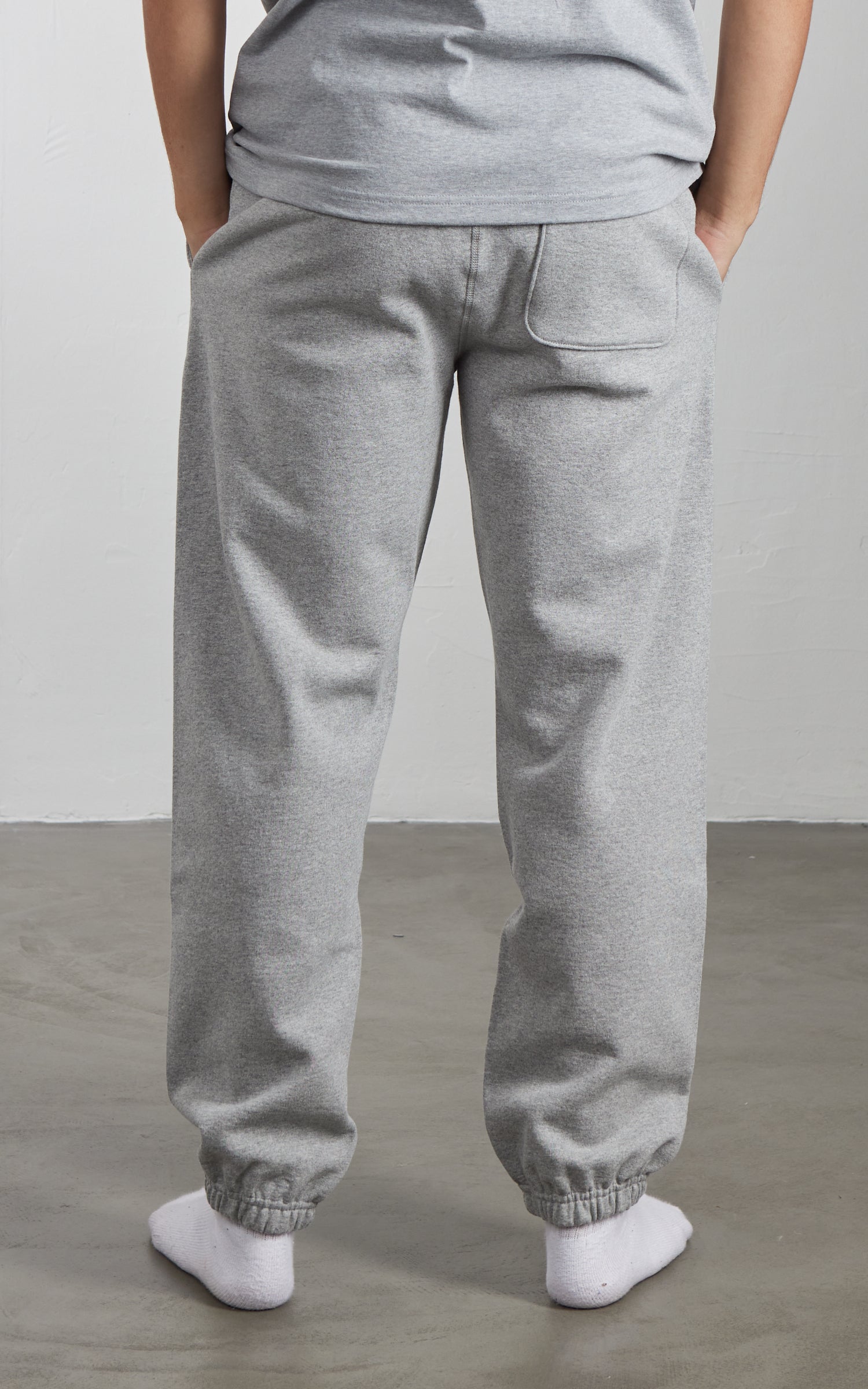 House Of Blanks Heavyweight Sweatpant Heather Grey