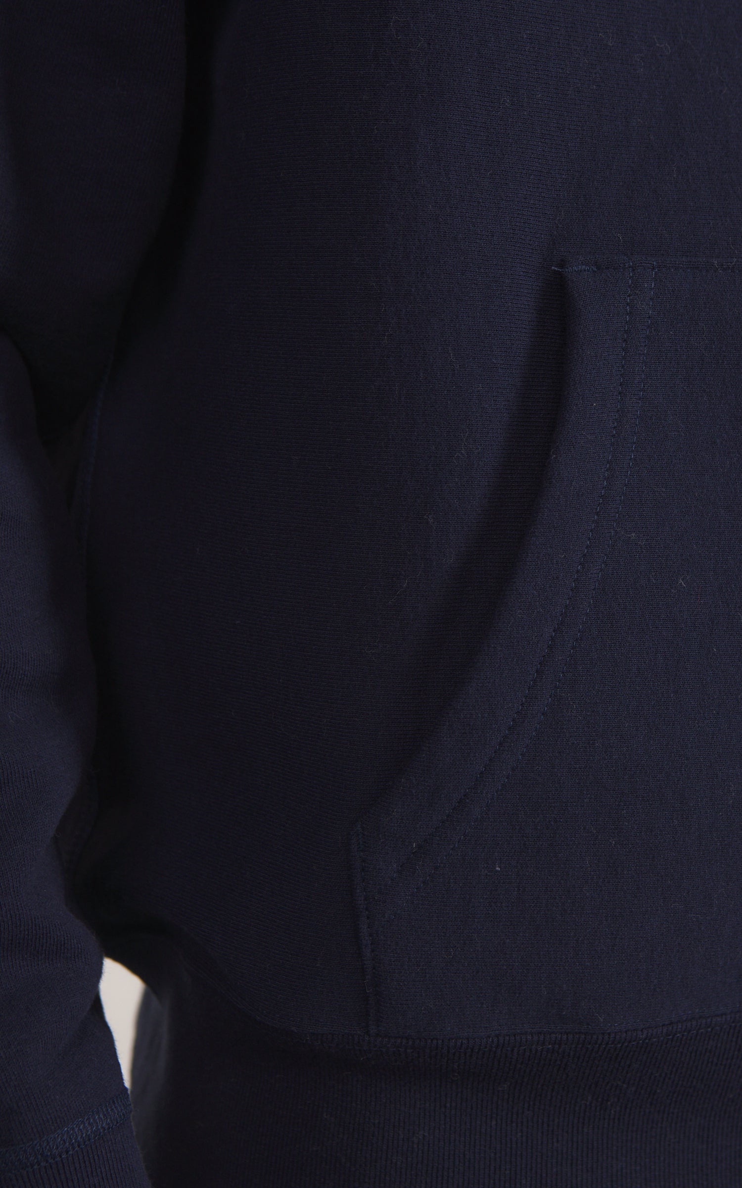 House Of Blanks Heavyweight Relaxed Fit Hooded Sweatshirt Navy
