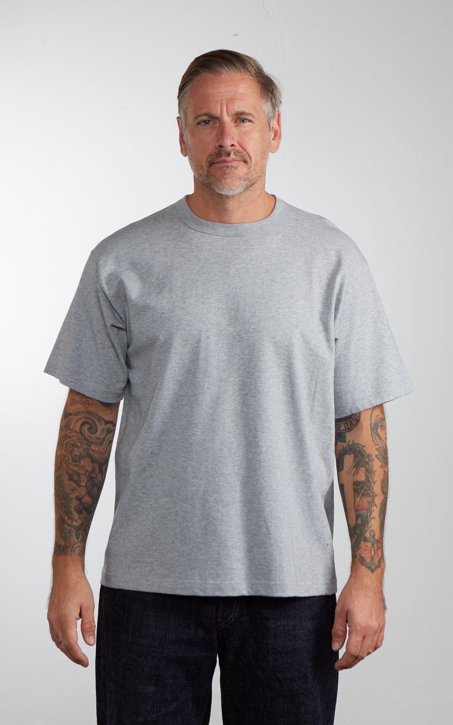 House Of Blanks Relaxed Fit T-Shirt Heather Grey