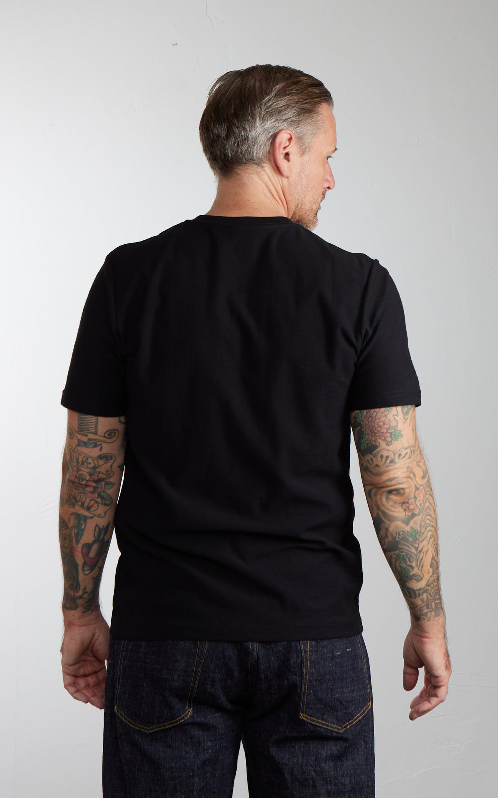House Of Blanks Slub Pocket T-Shirt 2-Pack Black