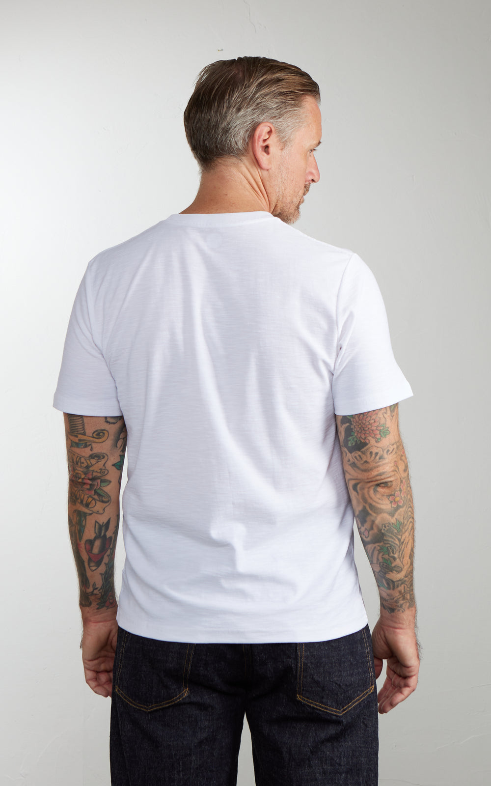 House Of Blanks Slub Pocket T-Shirt 2-Pack White