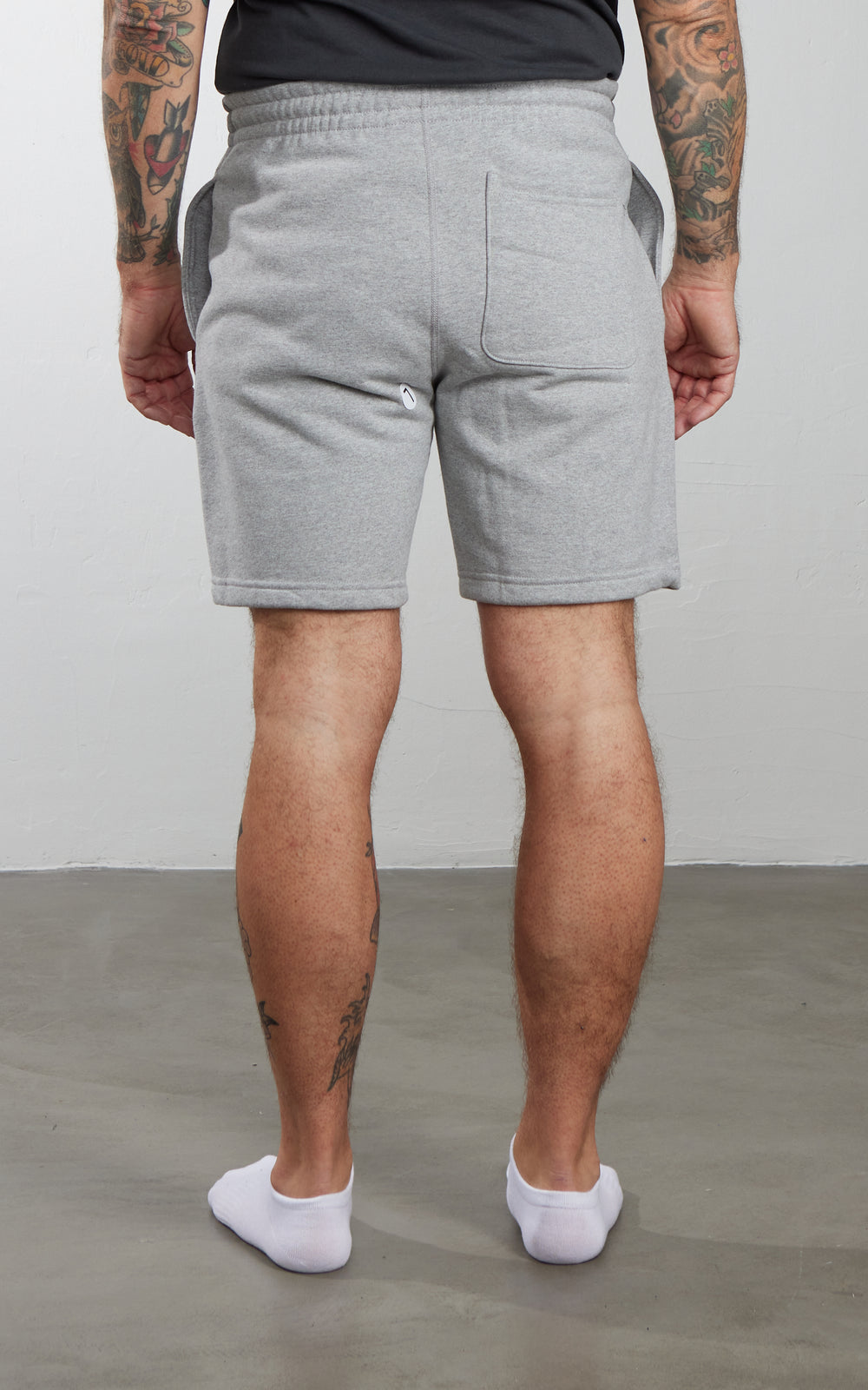 House Of Blanks Heavyweight Sweatshort Heather Grey