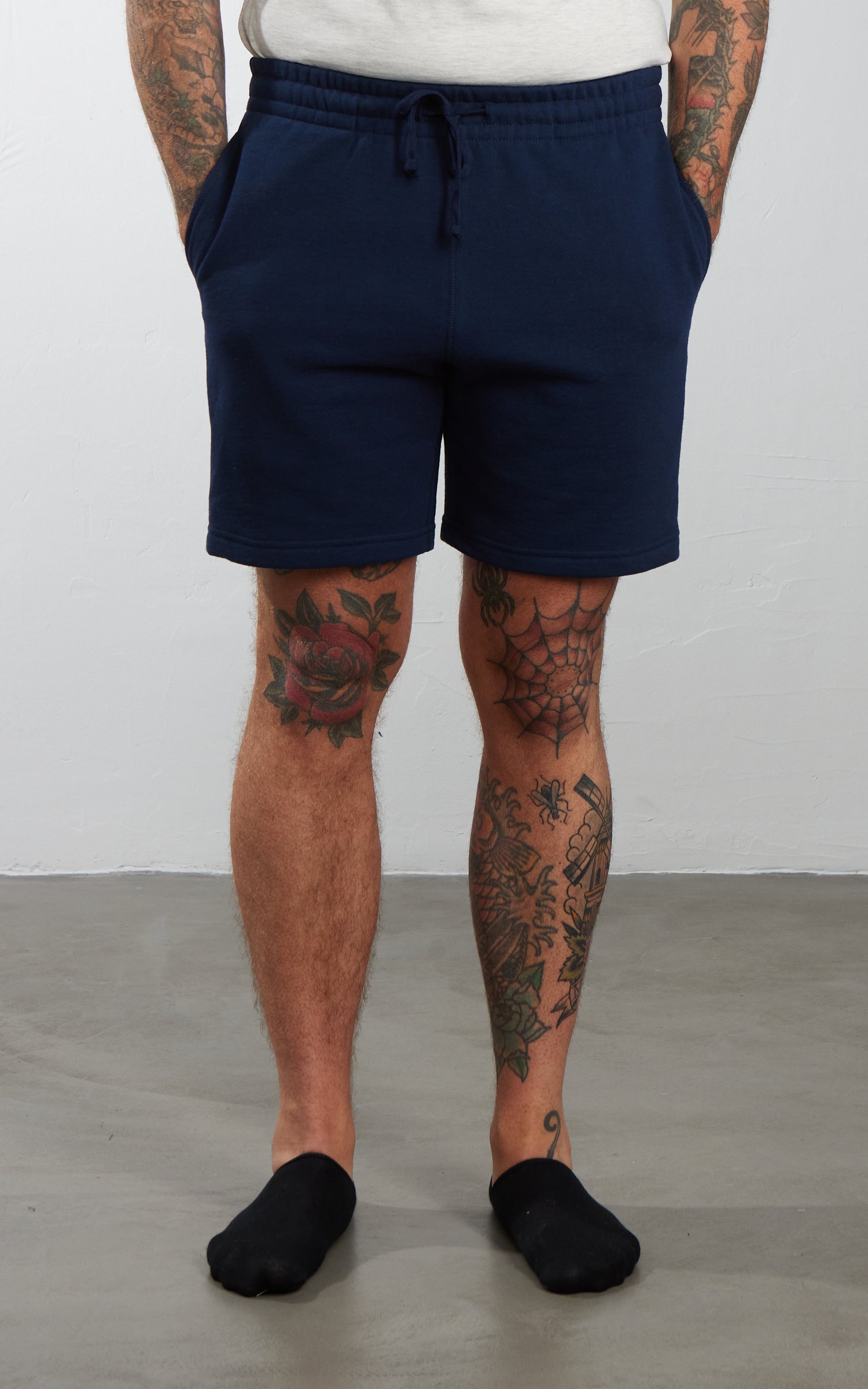 House Of Blanks Heavyweight Sweatshort Navy
