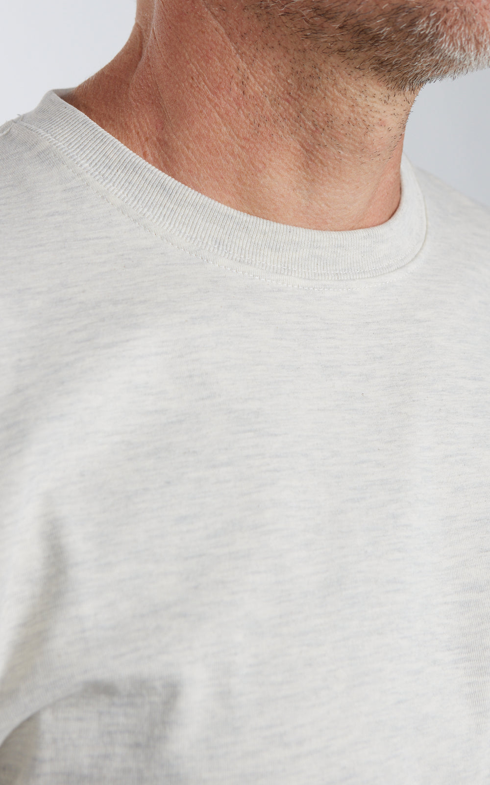 House Of Blanks Heavyweight T-Shirt Heather Oatmeal