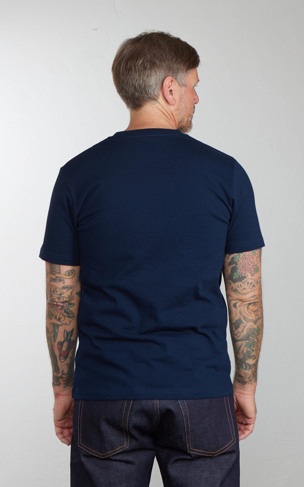 House Of Blanks Heavyweight T-Shirt Navy
