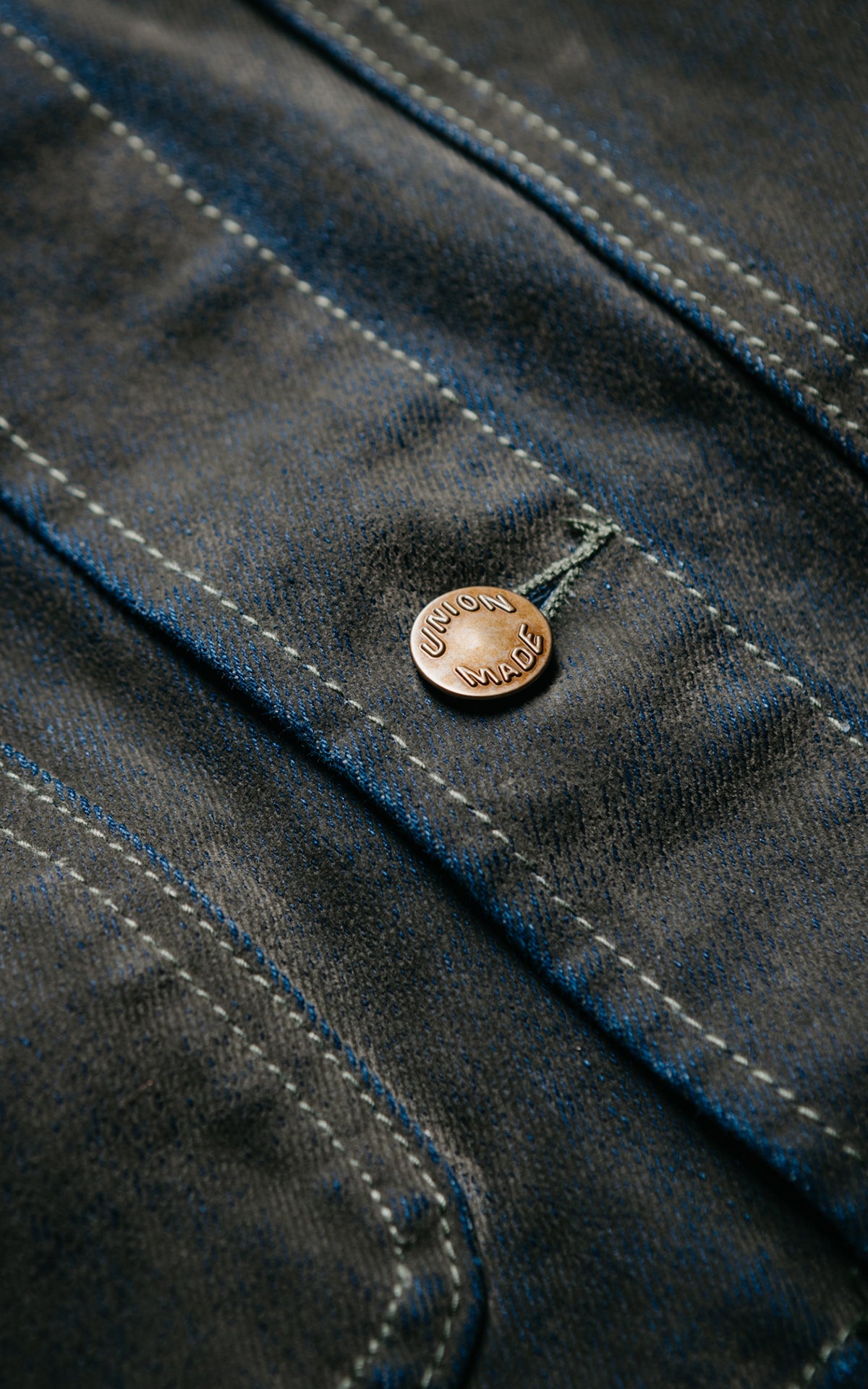 Houston Flocky Denim Coverall Olive