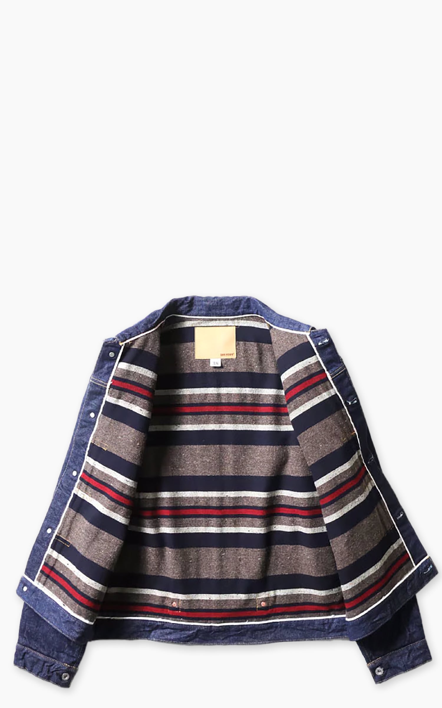 Houston Type I Denim Jacket Blanket Lined Indigo