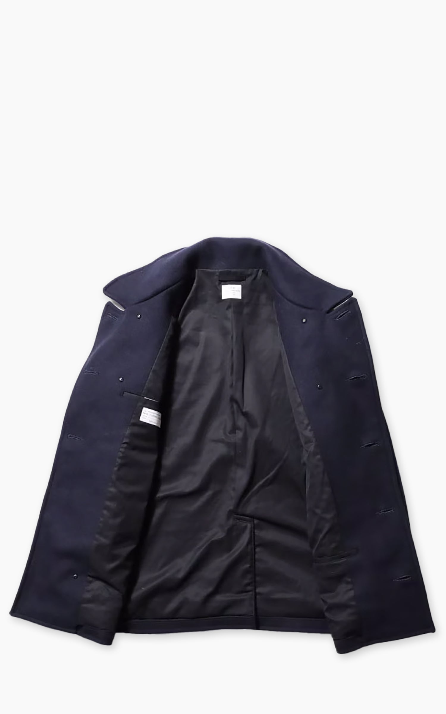 Houston USN Pea Coat Wool Navy