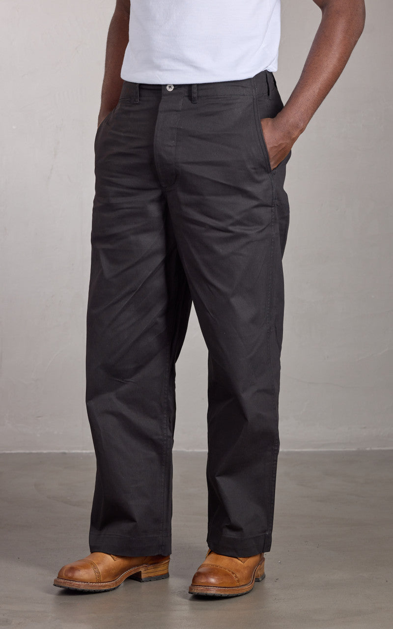 Houston 40s Army Chino Pants Black