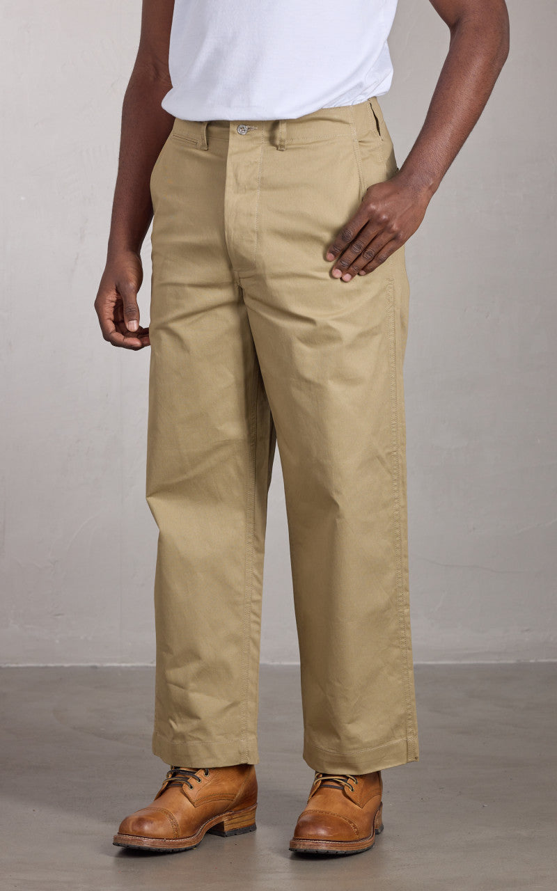 Houston 40s Army Chino Pants Khaki
