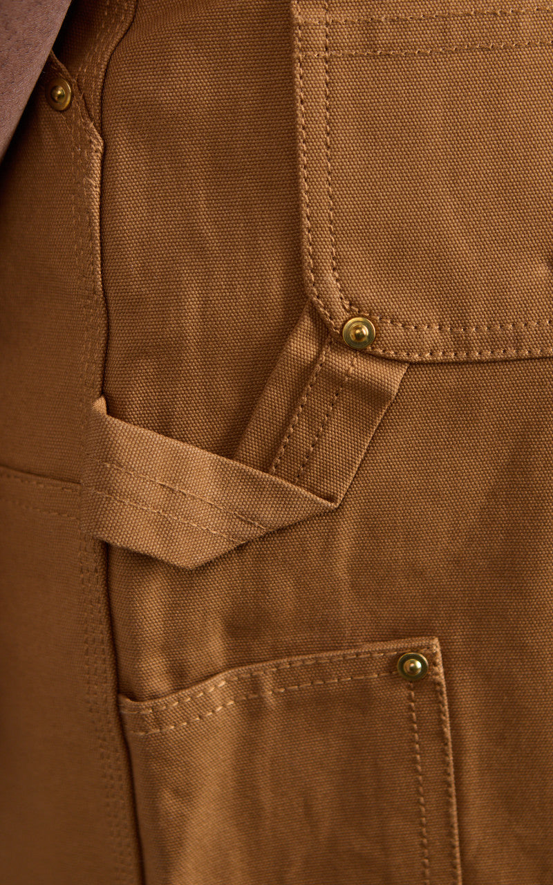 Houston Double Knee Painter Pants Duck Canvas Brown