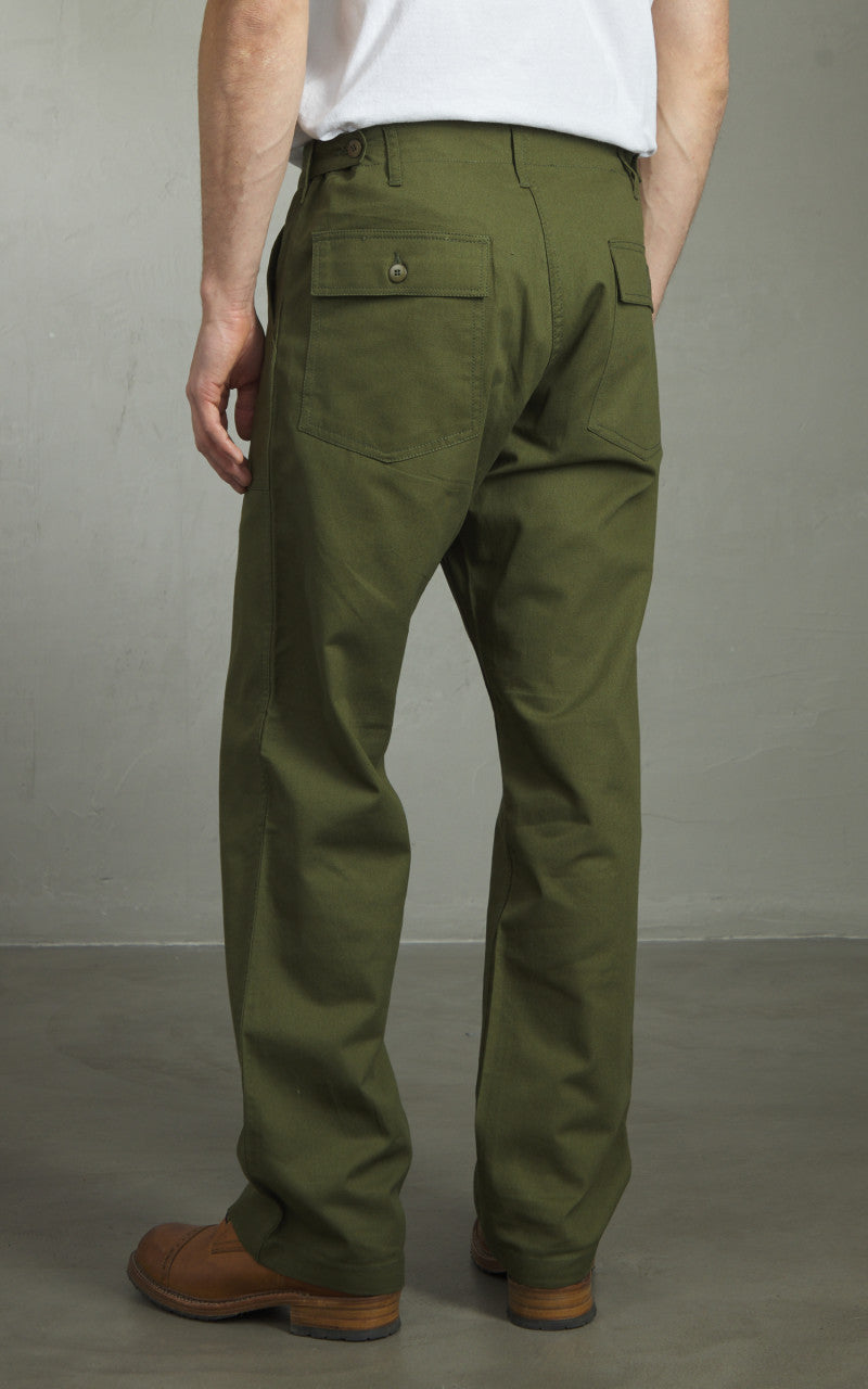 Houston Fatigue Pants Cotton Twill Olive Drab