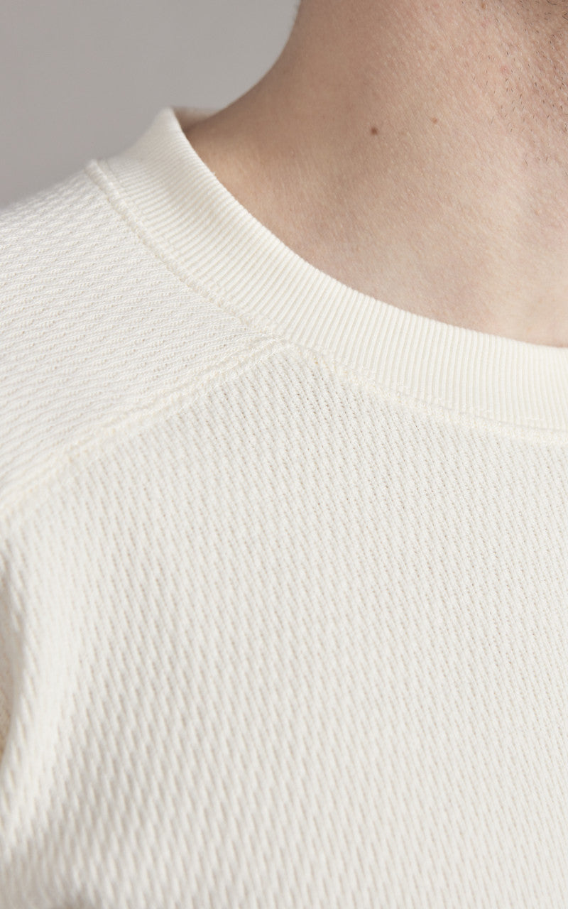 Houston Heavy Thermal L/S Tee Offwhite