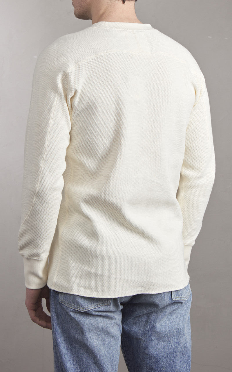 Houston Heavy Thermal L/S Tee Offwhite