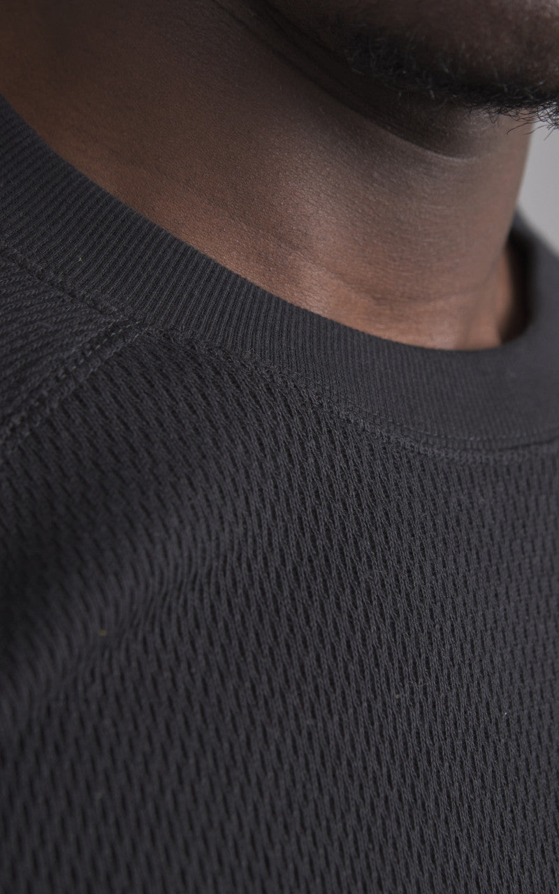 Houston Heavy Thermal L/S Tee Black