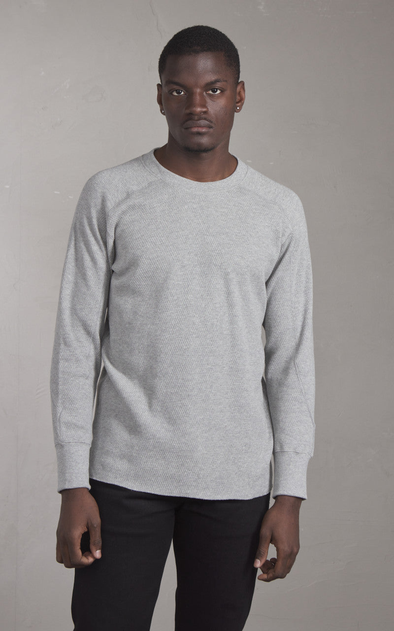 Houston Heavy Thermal L/S Tee Grey
