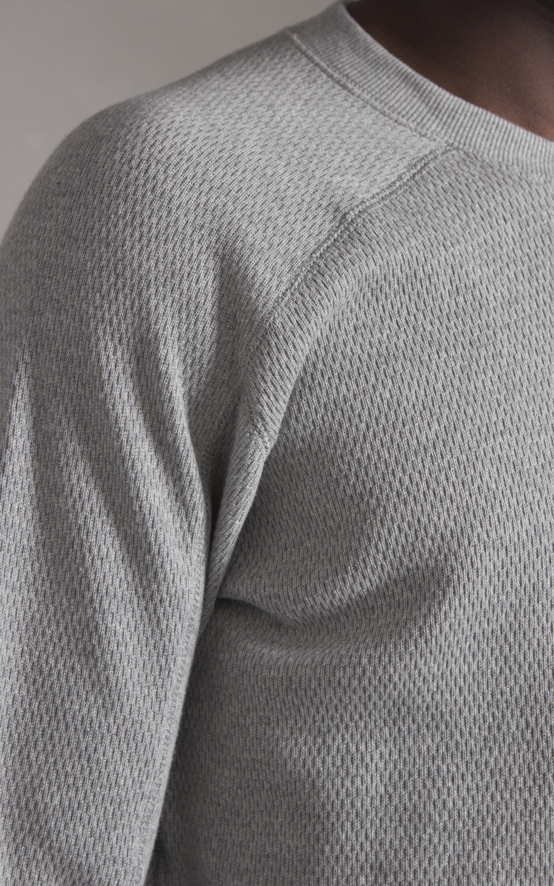 Houston Heavy Thermal L/S Tee Grey
