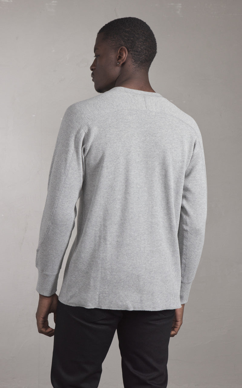 Houston Heavy Thermal L/S Tee Grey