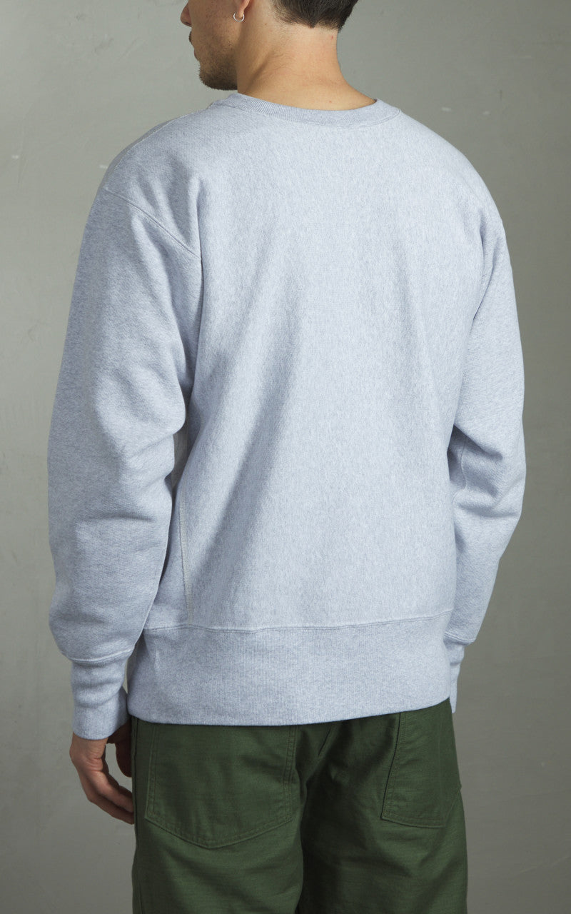 Houston U.S. Cotton R/V Sweatshirt Heather Grey