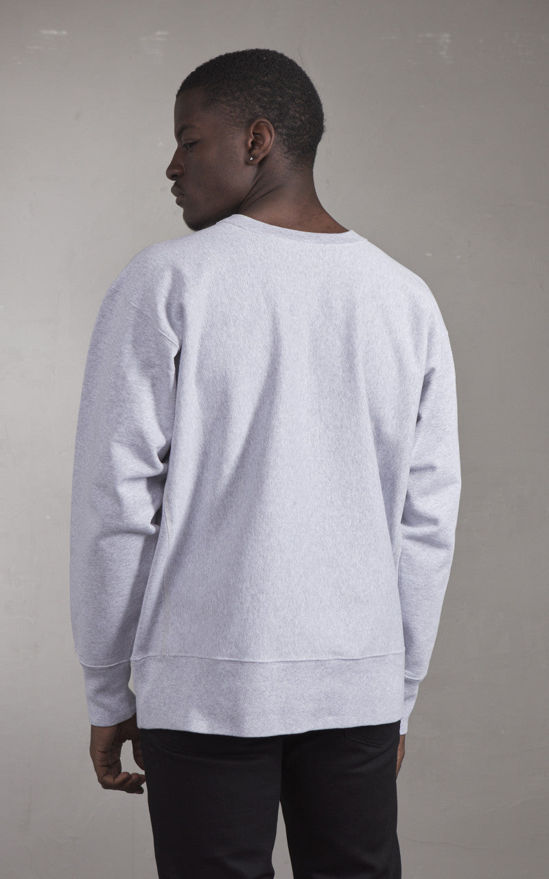 Houston U.S. Cotton R/V Sweatshirt Michigan Heather Grey