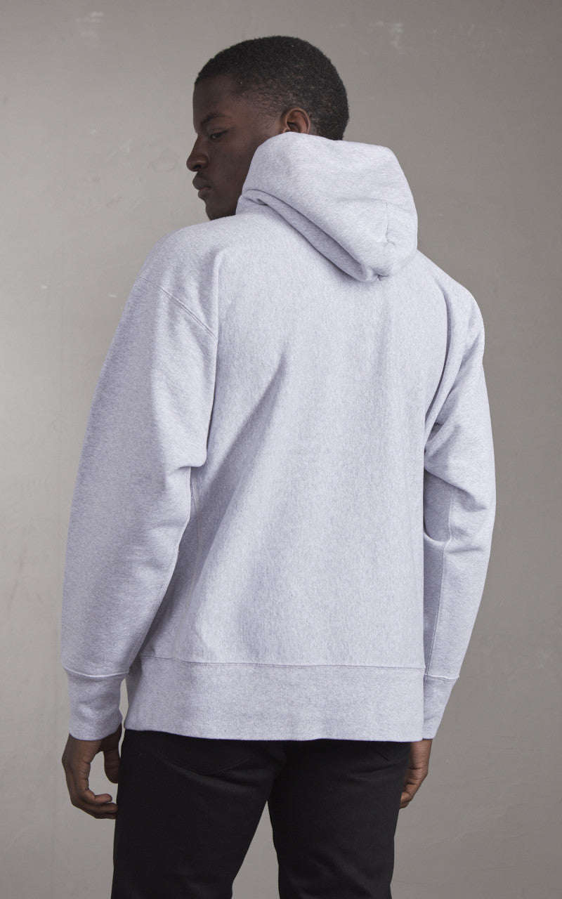 Houston U.S. Cotton R/V Hoodie Wisconsin Heather Grey