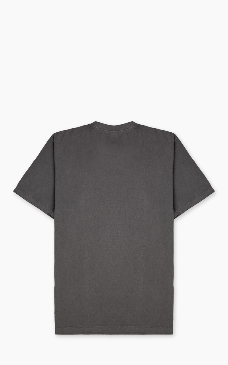 Houston Pigment Dyed (Los Angeles) Print T-Shirt Black