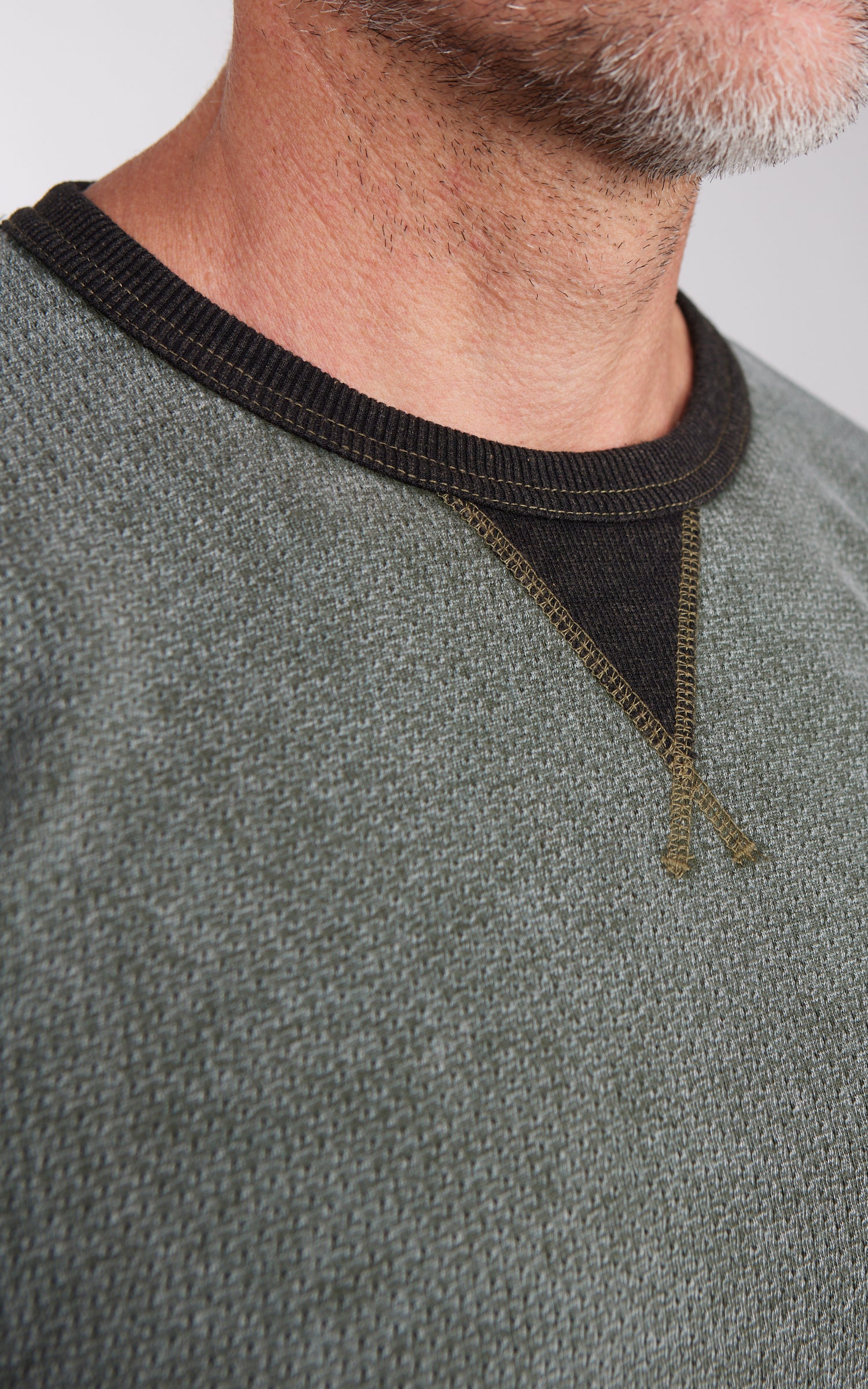 Houston Mesh Gazette T-Shirt Olive Drab