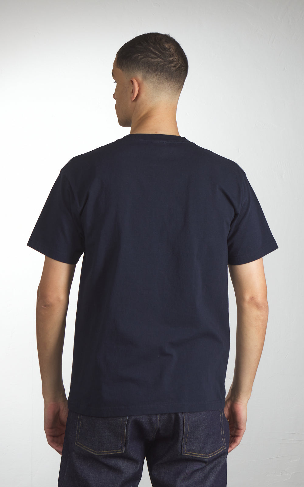 Houston (Navy) Print Tubular T-Shirt Navy
