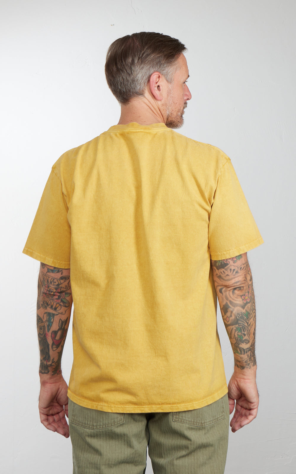 Houston (Howdy) Pigment Print T-Shirt Mustard