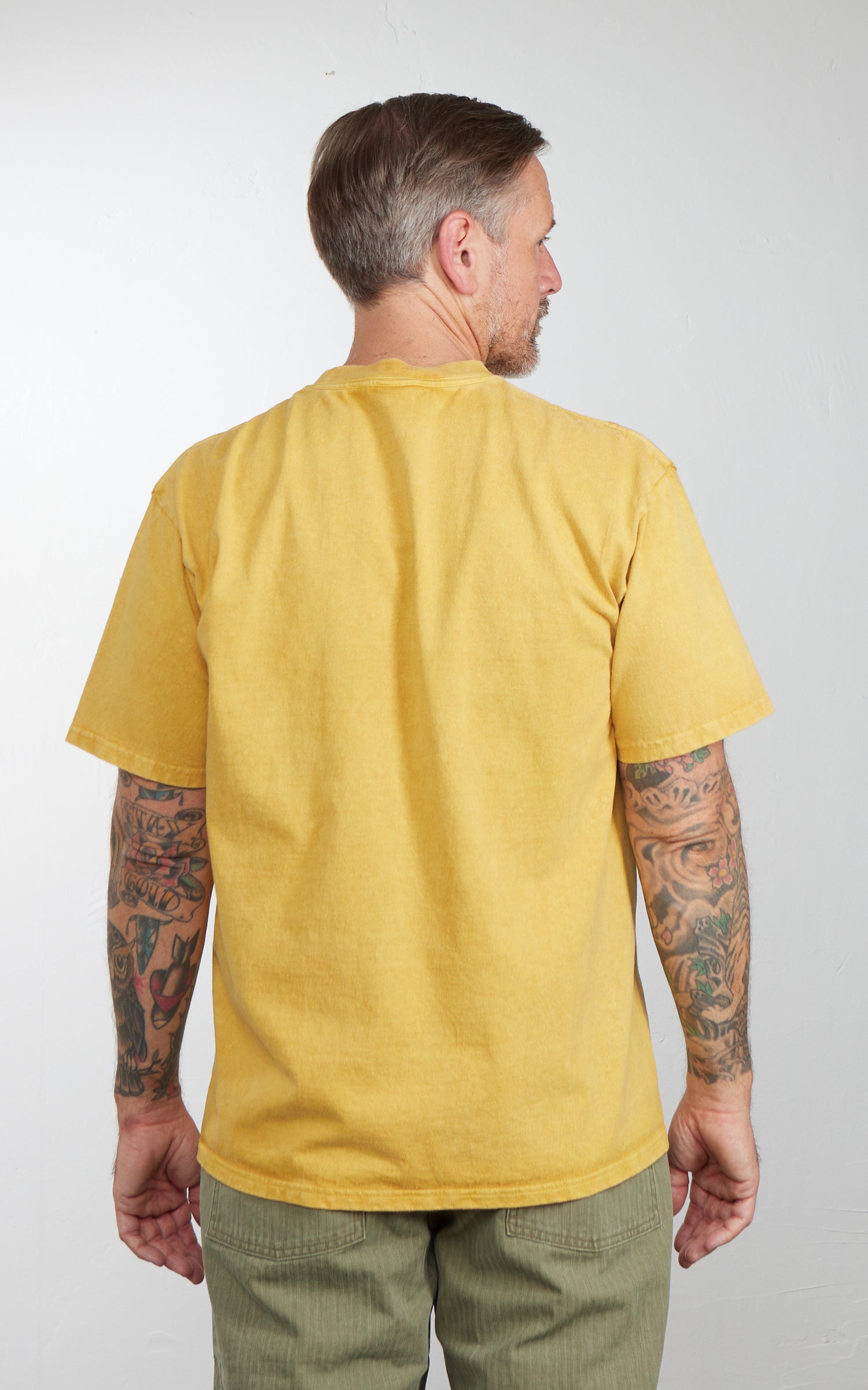 Houston (Howdy) Pigment Print T-Shirt Mustard