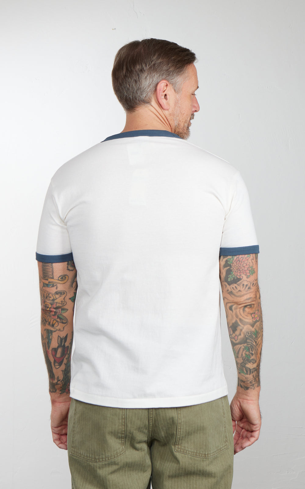 Houston (FFA) Printed Ringer T-Shirt White/Navy