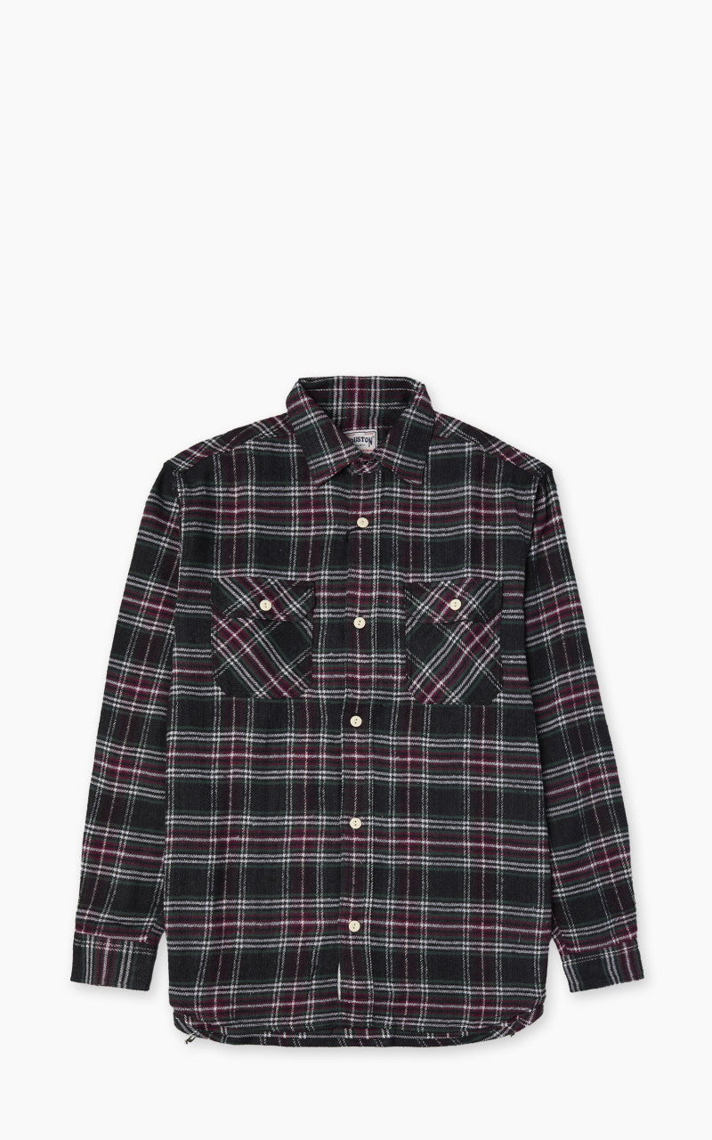 Houston Check Flannel Shirt Green