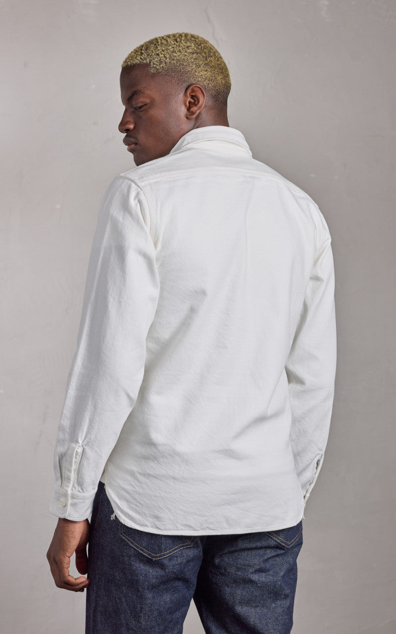 Houston Solid Viera Shirt Heavy Ounce Offwhite